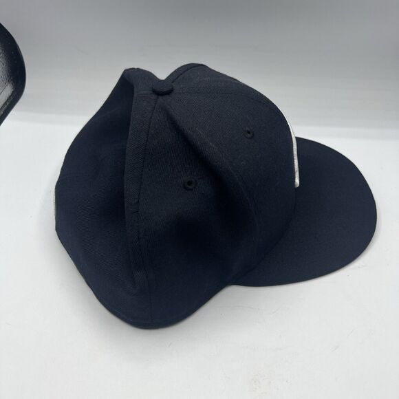 Authentic New Era MLB On-Field 59Fifty Fitted Cap Atlanta Braves BLACK / WHITE - Picture 4 of 8